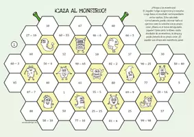 Vista previa - Juegos / Gamificación - Sustracción hasta 100 - Paquete (8 juegos y 2 hojas de trabajo) - página 2
