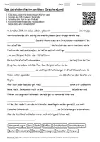 Vorschau - Arbeitsblätter - Arbeitsblatt "Die Aristokratie im antiken Griechenland" + interaktive Lösung & MP3 + - Deckblatt