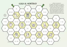 Vista previa - Juegos / Gamificación - Sumas y restas de números decimales - Juego - página 1