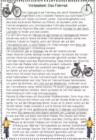 Vorschau - Arbeitsblätter - Fahrrad Hörweg – Hörverstehen & Verkehrserziehung | Sachunterricht Grundschule - Seite 2