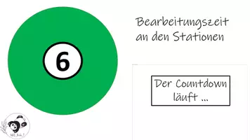 Vorschau - Präsentationen/Tafelbilder - Countdown für Gruppen- oder Stationsarbeiten - Seite 3
