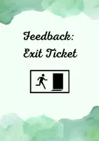 Vorschau - Anderer Materialtyp - Exit Ticket als Feedbackmethode - Deckblatt