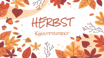 Vorschau - Arbeitsblätter - Herbst Kunstprojekt - wenn der Herbst ein Mensch wäre - Seite 1