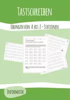 Vorschau - Unterrichtsreihen - Materialpaket, Tastschreiben - Seite 1