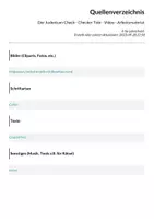 Vorschau - Arbeitsblätter - Judentum-Untersuchung - Video - Arbeitsmaterial - Seite 1