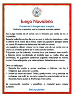 Vista previa - Juegos / Gamificación - Juego de cartas Navidad (Christmas matching pairs) - página 1