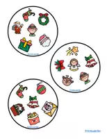 Vista previa - Juegos / Gamificación - Juego de cartas Navidad (Christmas matching pairs) - página 2