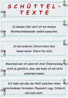 Vorschau - Aufgabenkarten - DaF / DaZ Englisch: Winter Schütteltext 1 - Seite 1