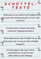 Vorschau - Aufgabenkarten - DaF / DaZ Englisch: Winter Schütteltext 2 - Seite 1