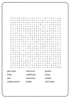 Vorschau - Arbeitsblätter - Word Search für Englisch Freistunde (mit Lösungen) - Seite 1