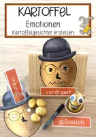 Vorschau - Anderer Materialtyp - Kartoffelgesicht - Emotionen einzeichnen - Deckblatt