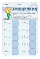 Vorschau - Arbeitsblätter - Rechenspaziergang Addition und SubtraktionHerbst Klasse 1 - 4 - Seite 3