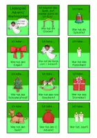 Vorschau - Spiele - Lesespiel Advent/Weihnachten Klasse 2 - Seite 1