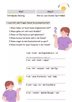 Vorschau - Arbeitsblätter - Arbeitsblatt: Fragen mit weil-beantworten - Seite 3