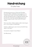 Vorschau - Arbeitsblätter - Buchstabenweg - Buchstabeneinführung - Seite 1