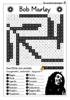 Vorschau - Spiele - Bob Marley Suchsel - Buchstabengitter - Seite 2