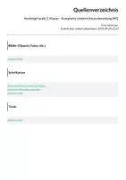 Vorschau - Stundenentwürfe - Herbstgirlande 2. Klasse - Komplette Unterrichtsvorbereitung WG - Seite 1