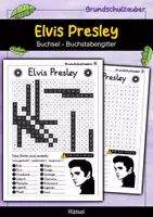 Vorschau - Arbeitsblätter - Elvis Presley Suchsel - Buchstabengitter - Deckblatt