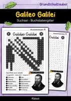 Vorschau - Spiele - Galileo Galilei Suchsel - Buchstabengitter - Deckblatt