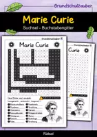 Vorschau - Spiele - Marie Curie Suchsel - Buchstabengitter - Deckblatt
