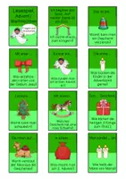 Vorschau - Spiele - Lesespiel Advent/Weihnachten Klasse 3/4 - Seite 1