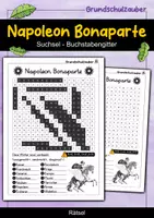 Vorschau - Arbeitsblätter - Napoleon Bonaparte Suchsel - Buchstabengitter - Deckblatt