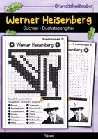 Vorschau - Arbeitsblätter - Werner Heisenberg Suchsel - Buchstabengitter - Deckblatt