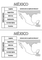 Vorschau - Mal- und Bastelvorlagen - México - Todo sobre México (Bastelvorlage) - Seite 2