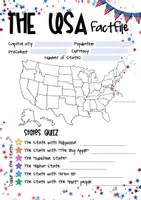 Vorschau - Stundenentwürfe - Introduction to the USA - Englisch, Kultur, alle Niveaus - Seite 1