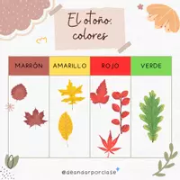 Vista previa - Juegos / Gamificación - La tardor i els seus colors - Portada