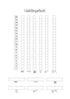 Vorschau - Arbeitsblätter - Diagramme erstellen ab 1.Klasse - Seite 1