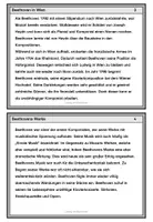 Vorschau - Unterrichtsreihen - KOMPONIST Ludwig van Beethoven - Kartei & Arbeitsblätter - Seite 2