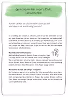 Vorschau - Arbeitsblätter - Nachhaltigkeits-Quiz für Kinder – Bist du bereit, die Umwelt zu schützen? - Seite 1