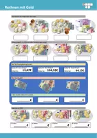 Vorschau - Arbeitsblätter - Rechnen mit Geld - Dezimalzahlen - Deckblatt