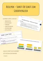 Vorschau - Unterrichtsreihen - Reiselyrik - Schritt für Schritt zum Gedichtvergleich - Deckblatt
