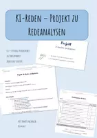 Vorschau - Arbeitsblätter - KI-Reden - Projekt zur Redeanalyse - Seite 2