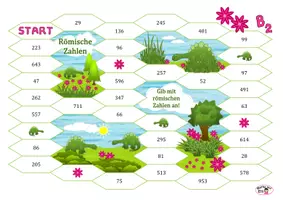 Vorschau - Spiele - Römische Zahlen: Spiele mit Lösungen - Seite 3