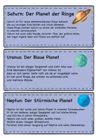 Vorschau - Arbeitsblätter - Materialpaket Planeten / Weltall - Seite 2