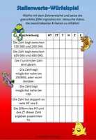 Vorschau - Spiele - Würfelspiel ZR 1 Mio. Stellenwerte, direkt einsetzbar - Seite 2