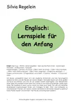 Vorschau - Spiele - Englisch Lernspiele für den Anfang: Wortsalat - Opposites - Deckblatt