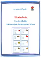 Vorschau - Spiele - Wortschatz: Vorsicht Falle - Essen - Deckblatt