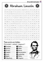 Vorschau - Arbeitsblätter - 60 famous people search puzzle savings pack - letter grid material pack (English) - Seite 2