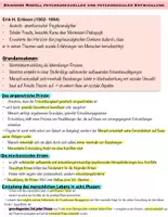 Vorschau - Text - Materialpaket- Eriksons Modell der psychosozialen Entwicklung - Seite 1