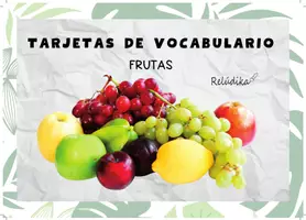 Vista previa - Juegos / Gamificación - Tarjetas de Vocabulario Frutas - página 1