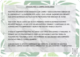 Vista previa - Juegos / Gamificación - Tarjetas de Vocabulario Frutas - página 3