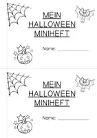 Vorschau - Arbeitsblätter - Halloween Miniheft, 2. Klasse, ZR30, 21 Seiten - Seite 2