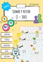 Vista previa - Hojas de trabajo - Adición y sustracción hasta 100 - Juego - Portada