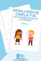 Vista previa - Hojas de trabajo - RESOLUCIÓN DE CONFLICTOS. SITUACIONES SOCIALES COTIDIANAS. 2ª PARTE. - página 1