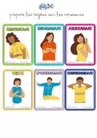 Vista previa - Hojas de trabajo - DINÁMICA PARA TRABAJAR EMOCIONES EN EL AULA - página 3