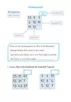 Vorschau - Arbeitsblätter - Zauberquadrate _ AB 1 - Deckblatt
